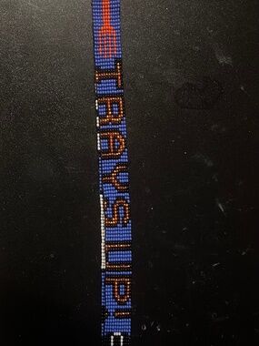 BEAUTIFUL BEADWORK. Keychain / Lanyard. Stoner Series: Trays up! 11"